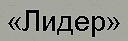 Логотип Lider