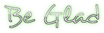 Логотип Be Glad