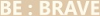 Логотип Bebrave
