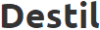 Логотип Destil